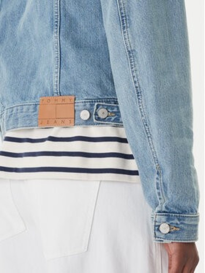 Tommy Jeans Kurtka jeansowa Classic DW0DW22720 Niebieski Regular Fit