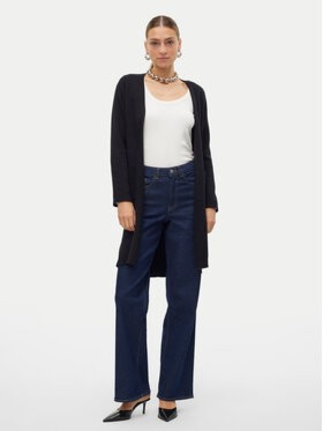 Vero Moda Kardigan Vmsaba 10309316 Czarny Regular Fit