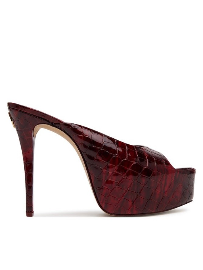 Naked Wolfe Klapki Fab Bordowy