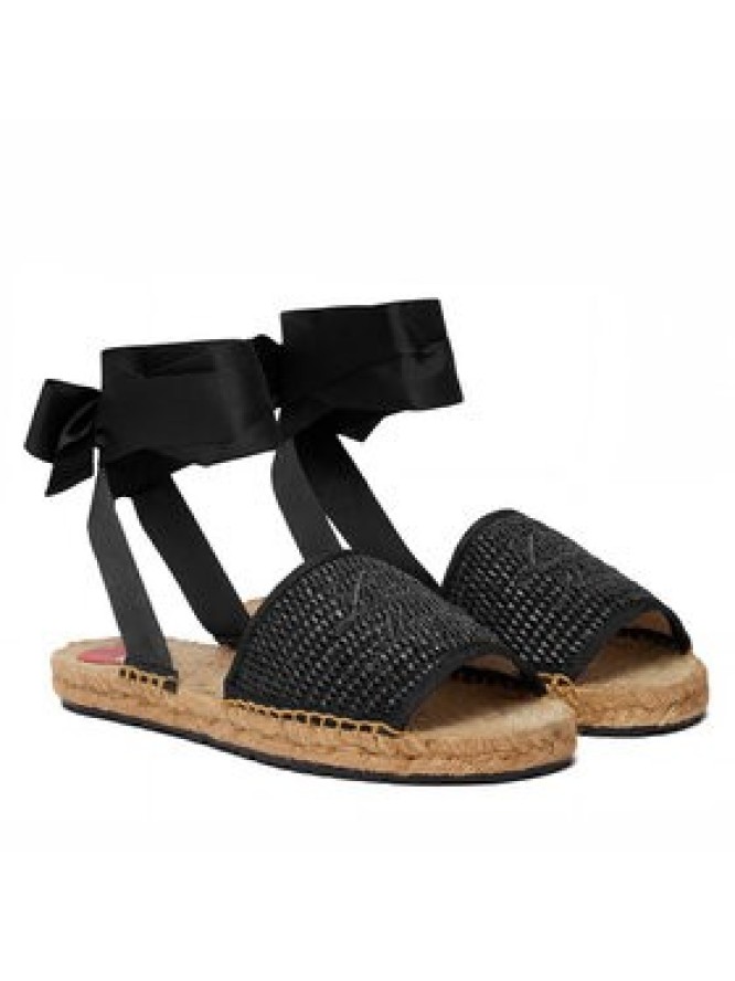 LOVE MOSCHINO Espadryle JA16222G0OJR100A Czarny