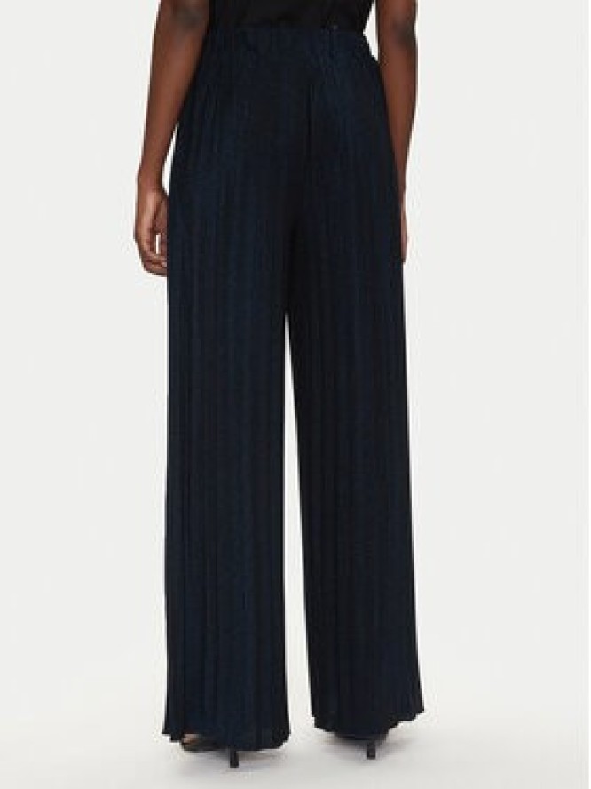 Gaudi Spodnie palazzo 511FD24002 Granatowy Regular Fit