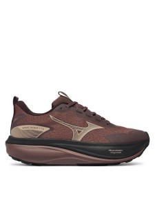 Mizuno Buty do biegania Wave Rider Tt 4 J1GW2632 Bordowy