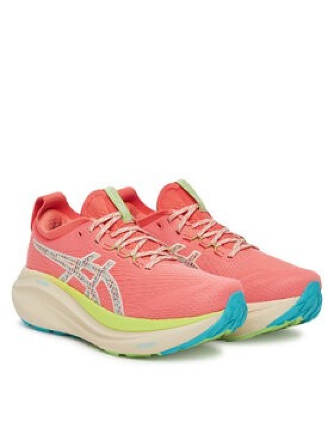 Asics Buty do biegania Gel-Nimbus 27 Tr 1012B808 Koralowy
