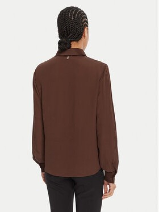 Liu Jo Koszula MF5106 T2578 Brązowy Regular Fit