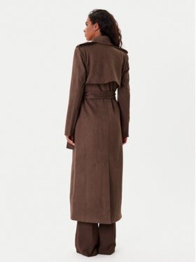 Bardot Trencz Kira Vegan Suede 57053JB4 Brązowy Regular Fit