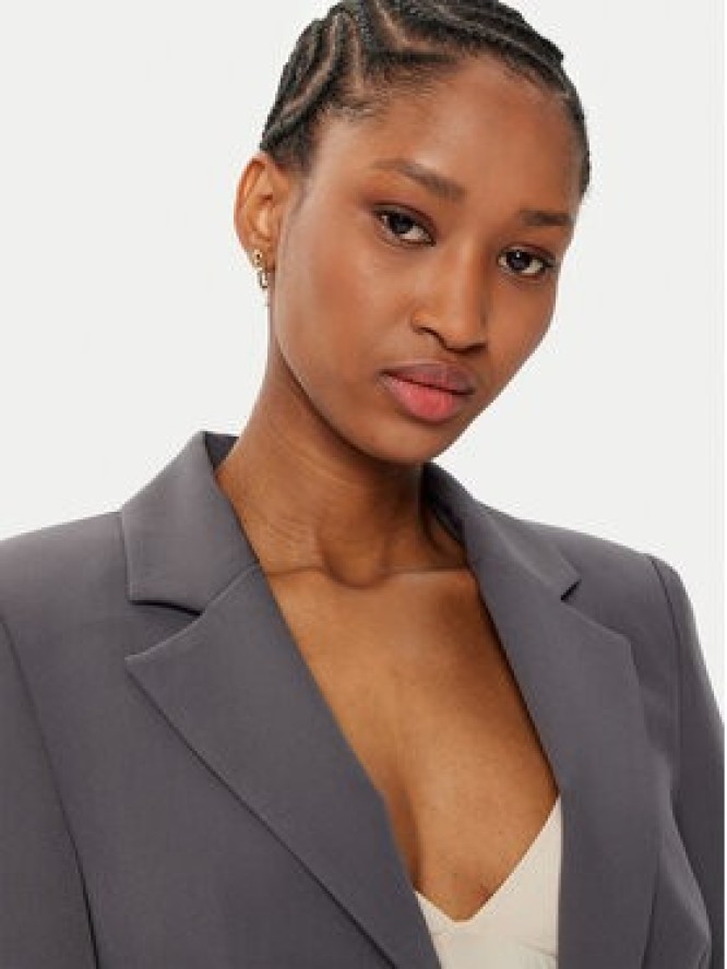 Rinascimento Marynarka CFC0121908003 Szary Regular Fit