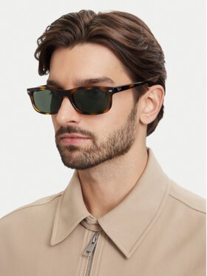 Ray-Ban Okulary przeciwsłoneczne 0RB2224 710/31 Brązowy