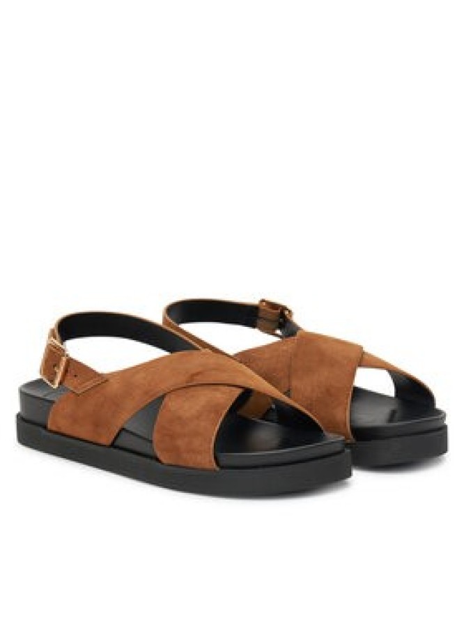 ONLY Shoes Sandały Onlminnie 2 15253212 Brązowy