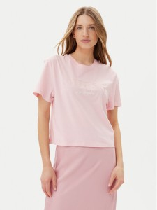 Guess T-Shirt V5GI09 K9RM1 Różowy Regular Fit