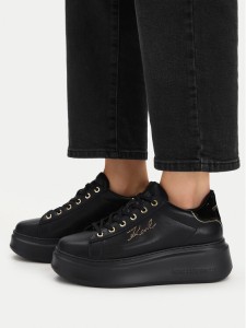 KARL LAGERFELD Sneakersy Anakapri KL63518A Czarny