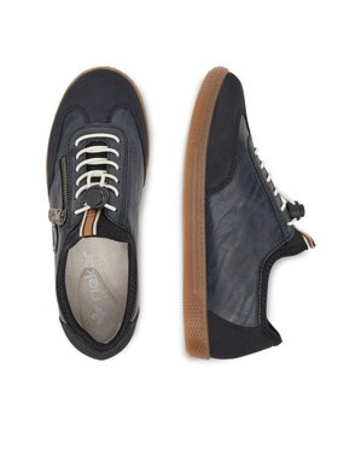 Rieker Półbuty L9750-14 Granatowy