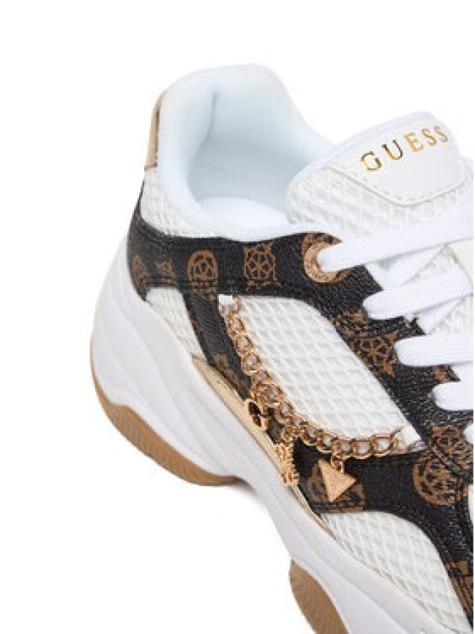 Guess Sneakersy FLPHAR FAL12 Biały