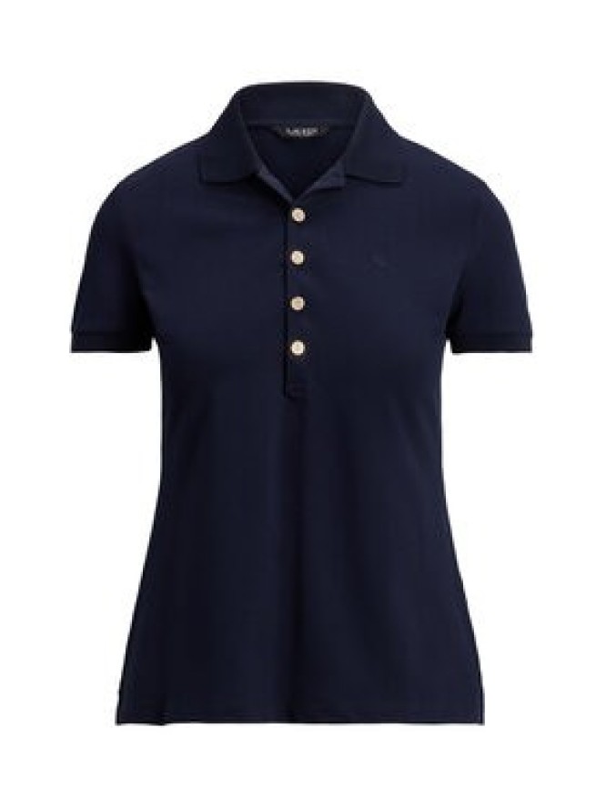 LAUREN RALPH LAUREN Polo 200679219028 Granatowy Regular Fit