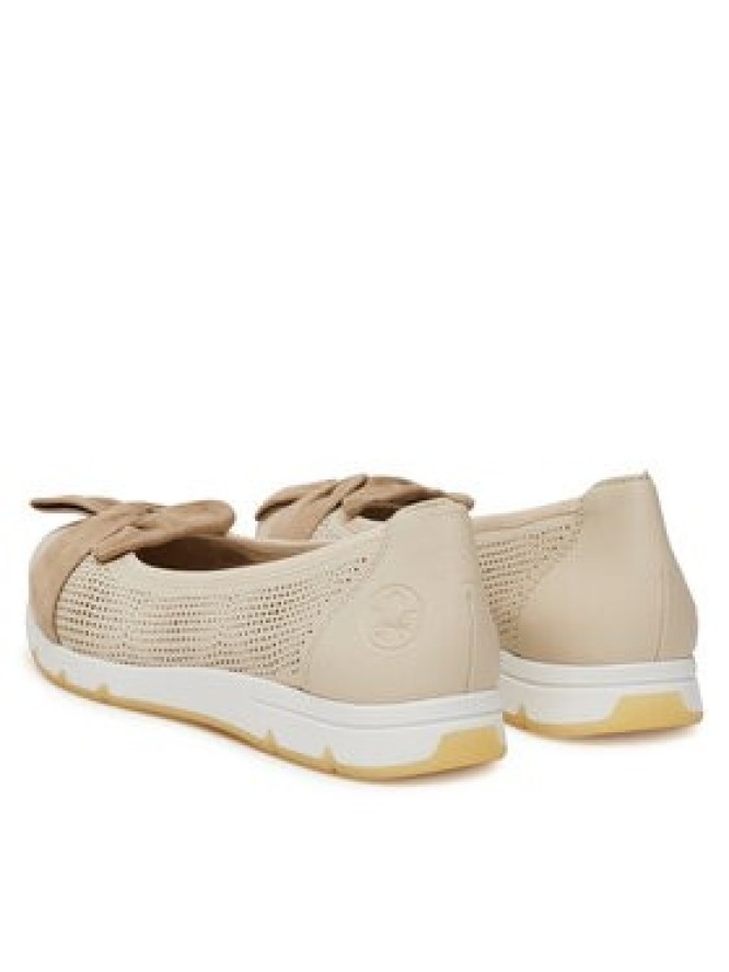 Rieker Baleriny CEO-L3066-60 Beżowy