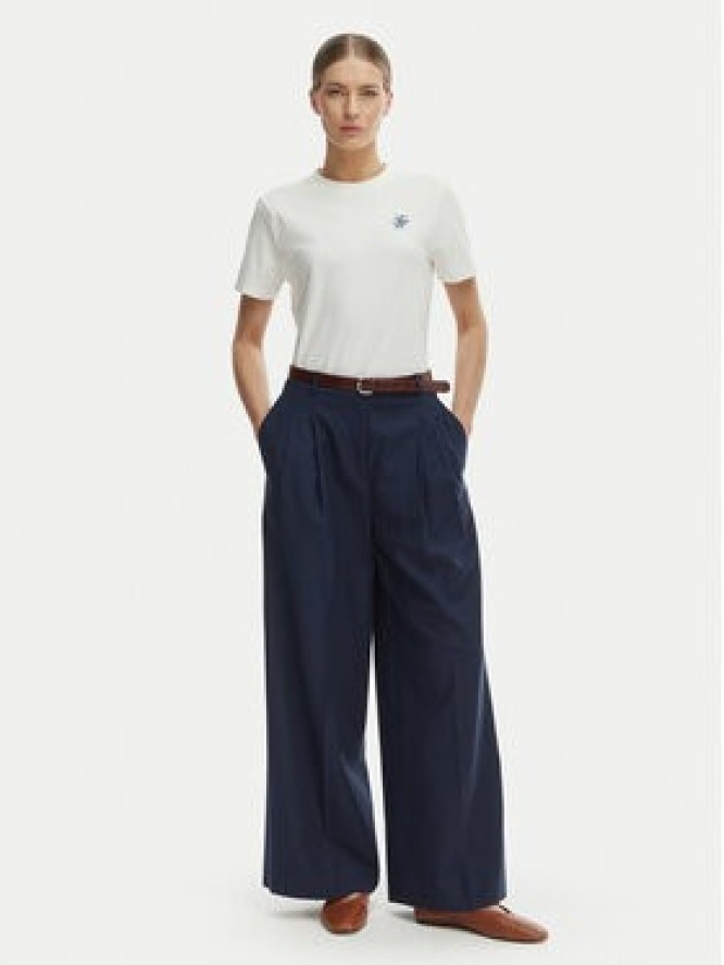 Tommy Hilfiger T-Shirt WW0WW48699 Écru Regular Fit