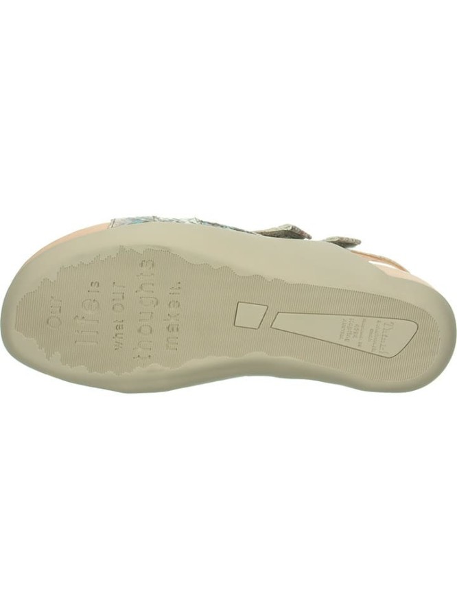 Think! Skórzane sandały "Sandaal" ze wzorem rozmiar: 40