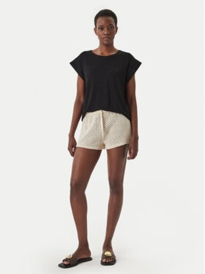 Emporio Armani T-Shirt EW003407 AF20240 UC001 Czarny Regular Fit