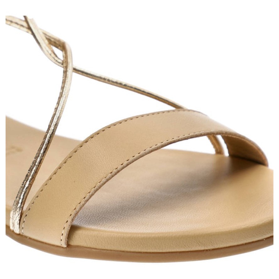 Beżowe Sandały Damskie Tamaris Modne Letnie Buty