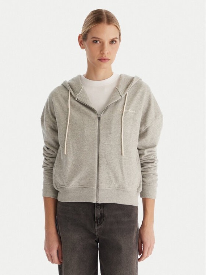 Calvin Klein Underwear Bluza LV00QS7513 Szary Regular Fit