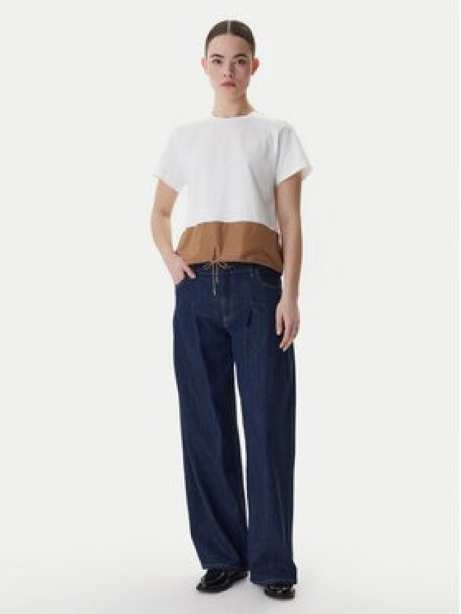 Marella T-Shirt Zorro 2615111141 Beżowy Relaxed Fit