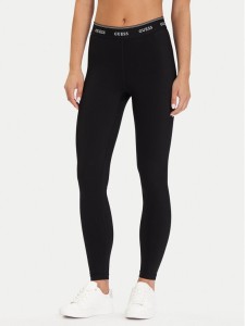 Guess Legginsy V5BB06 K1942 Czarny Slim Fit