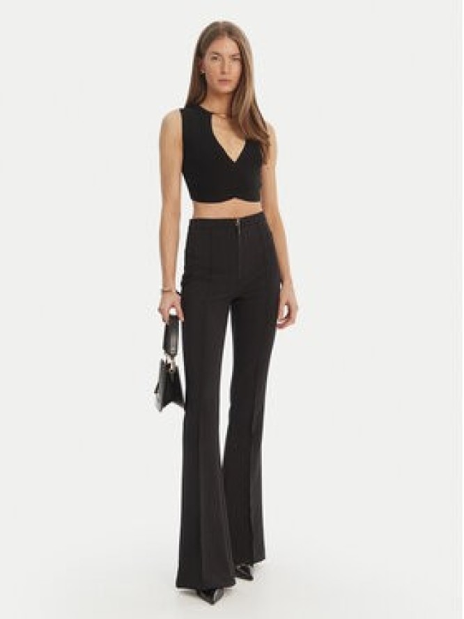 Elisabetta Franchi Sweter TK-76S-61E2-V250 Czarny Regular Fit