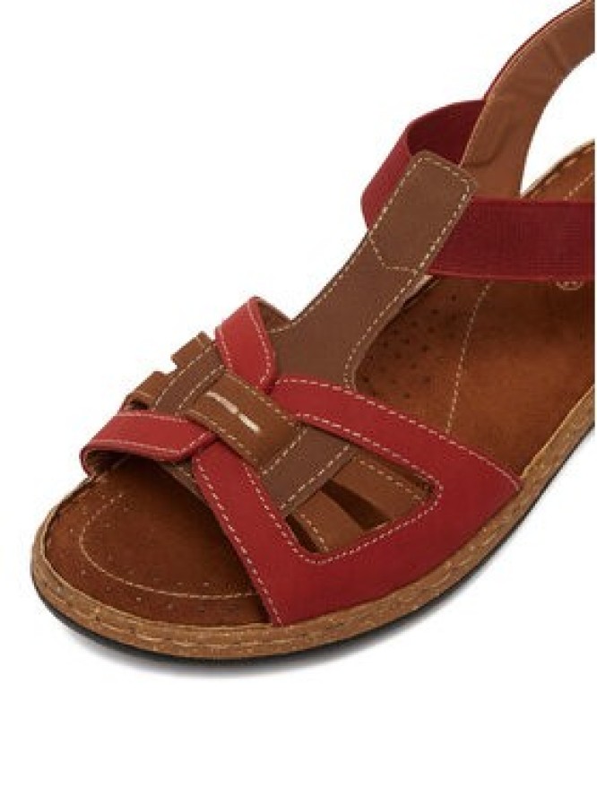 Go Soft Sandały CEO-WI23-4773-08 Czerwony