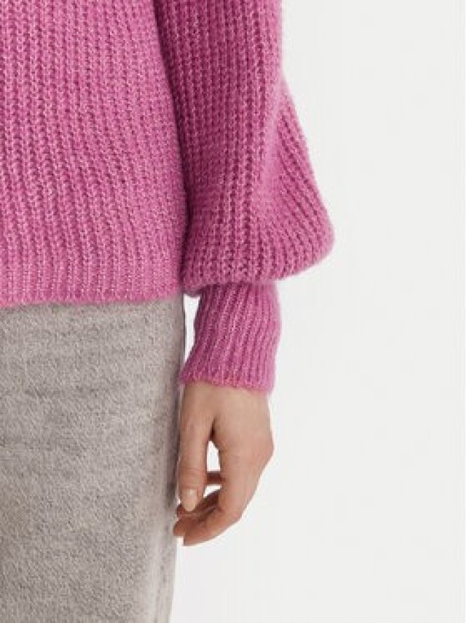 Vero Moda Sweter Ellie 10346753 Fioletowy Oversize