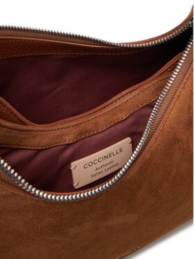 Coccinelle Torebka P6P Boheme Suede Bimaterial E1 P6P 13 03 01 Brązowy