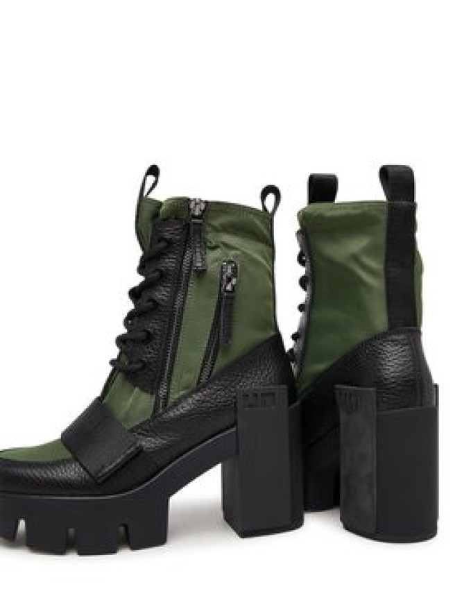 United Nude Trzewiki Grip Combat Mid 10962904165 Khaki