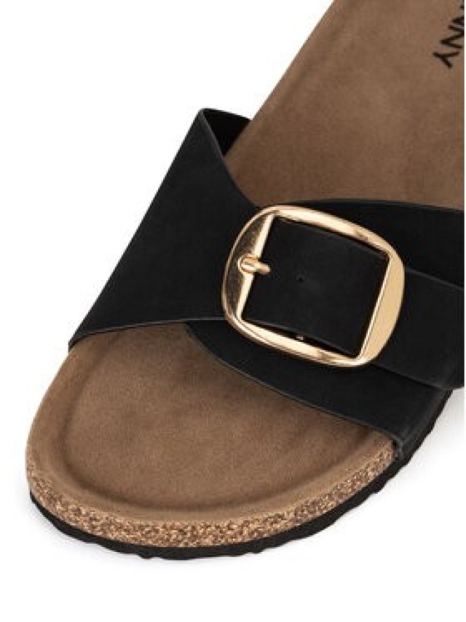 JENNY Klapki LB-P1598-YLD Czarny