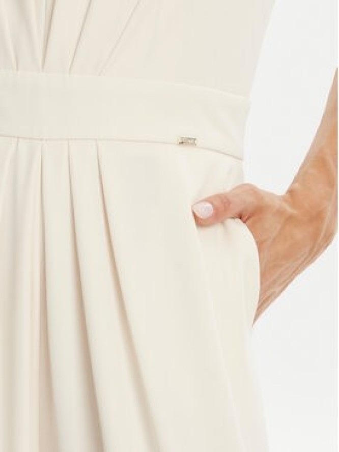 Gaudi Kombinezon 511FD15036 Écru Regular Fit