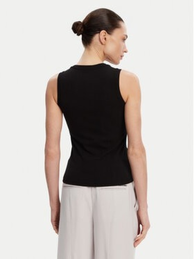 Fracomina Top FP25ST2001J40101 Czarny Slim Fit