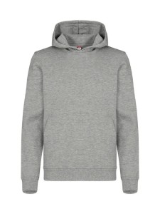 clique Miami Hoody Junior z mieszanki bawełny – Grey Melange