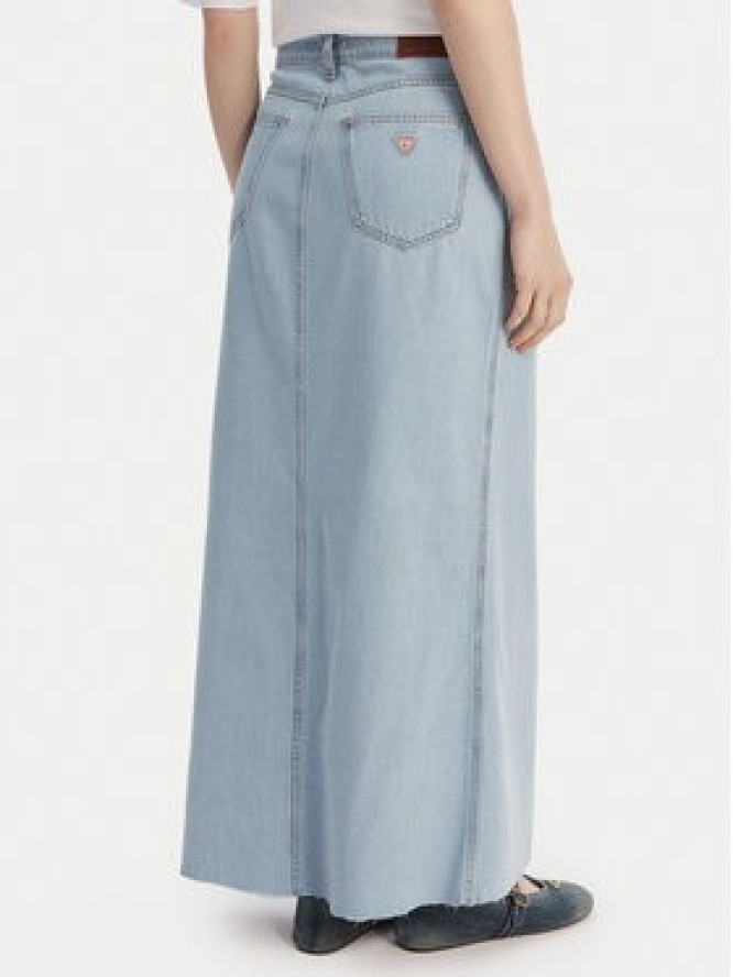 Guess Jeans Spódnica jeansowa W6GD52 D7902 Niebieski Regular Fit