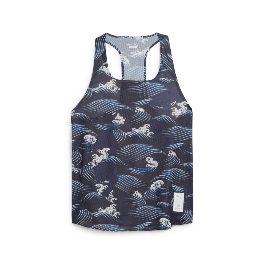 Damski wzorzysty tank top Puma Saysky