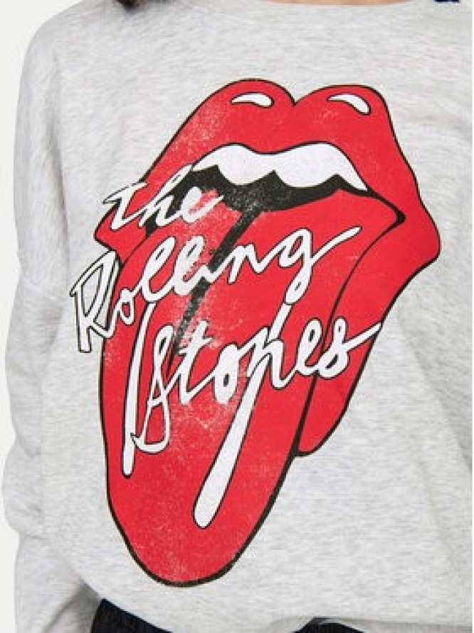 ONLY Bluza Rolling Stones 15345927 Szary Regular Fit