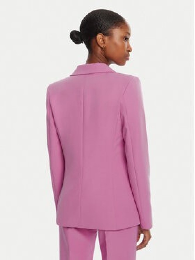 Rinascimento Marynarka CFC0126224003 Różowy Regular Fit