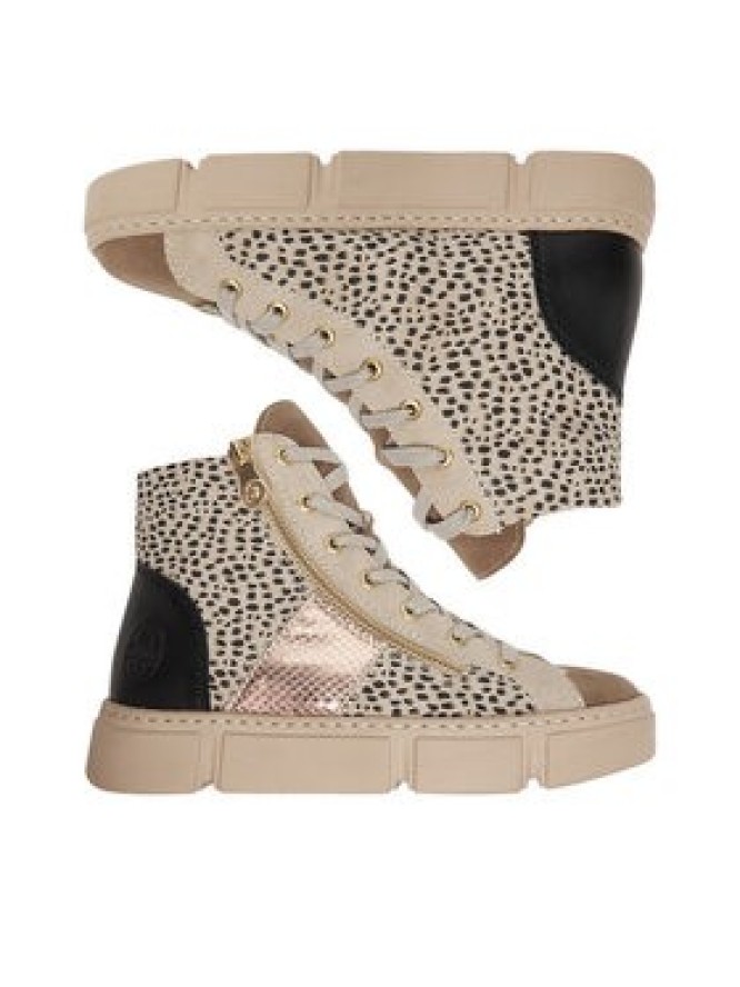 Rieker Sneakersy CEO-N5931-62 Beżowy