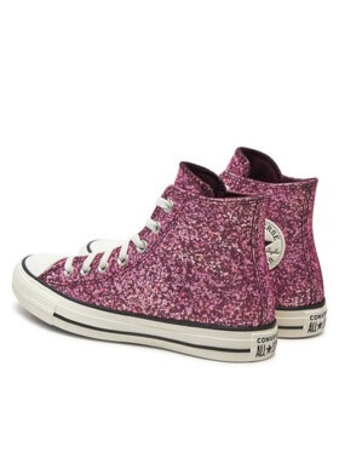 Converse Trampki Chuck Taylor All Star Glitter Hi A11137C Różowy