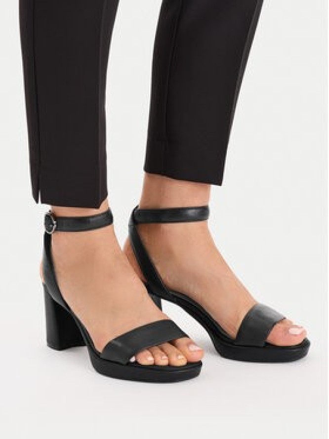 Clarks Sandały AmbyrLyn Bay 26177005 Czarny