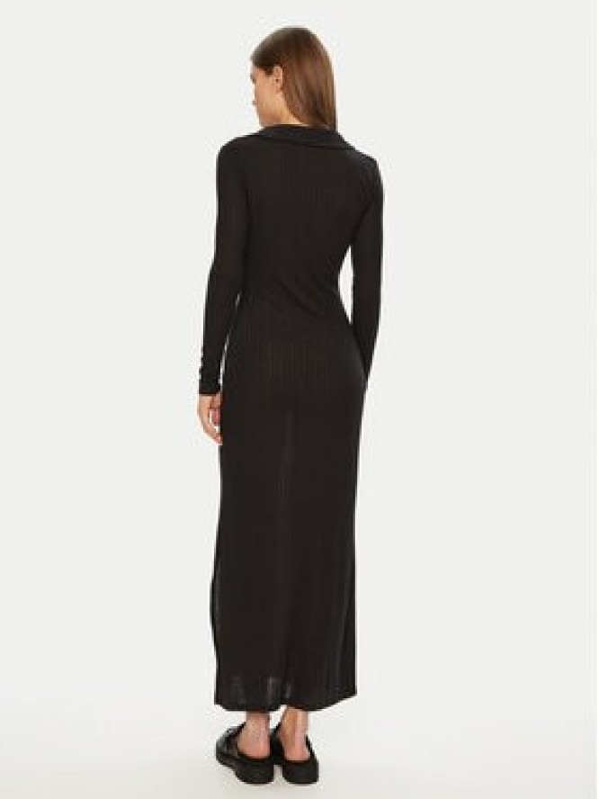 Calvin Klein Jeans Sukienka dzianinowa J20J224837 Czarny Slim Fit