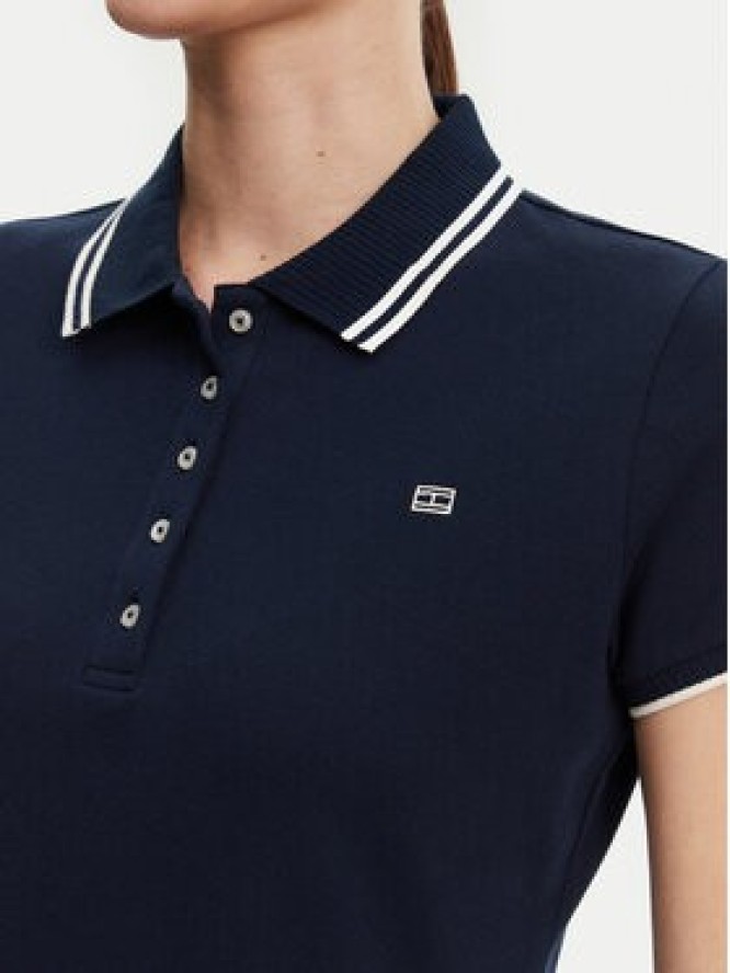 Tommy Hilfiger Sukienka codzienna WW0WW45532 Granatowy Regular Fit