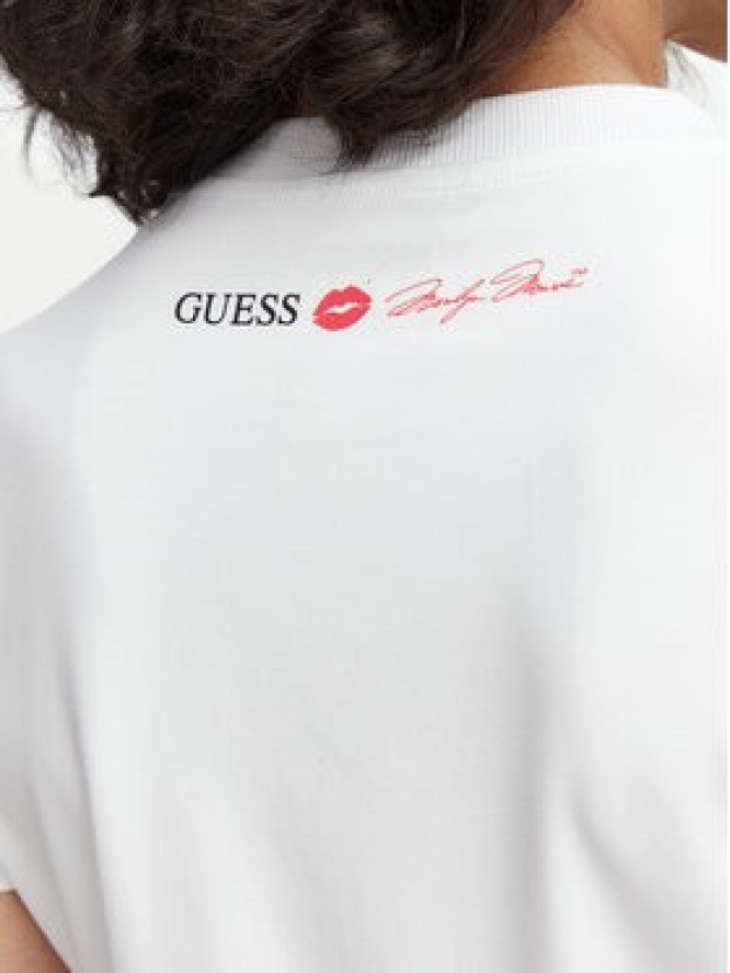 Guess Spodnie capri W6YB36 W4591 Czarny Slim Fit