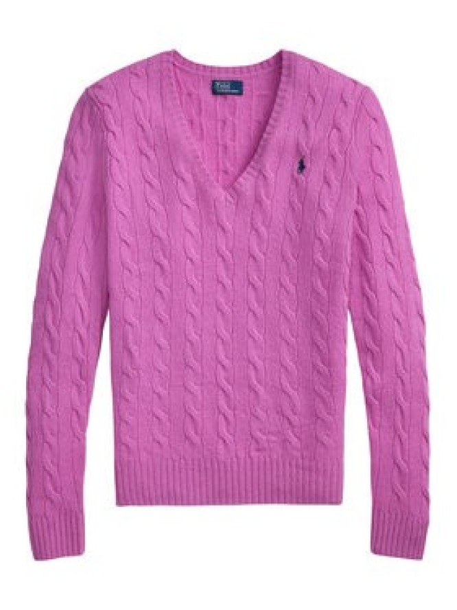 Polo Ralph Lauren Sweter 211971866504 Różowy Slim Fit