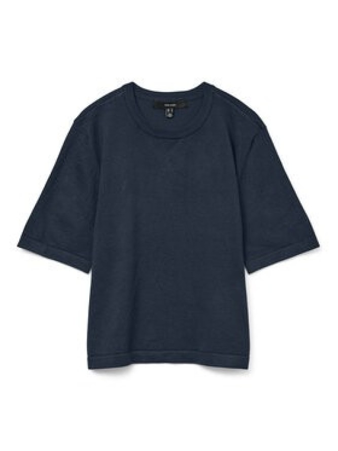 Vero Moda Sweter Silje 10320460 Granatowy Oversize