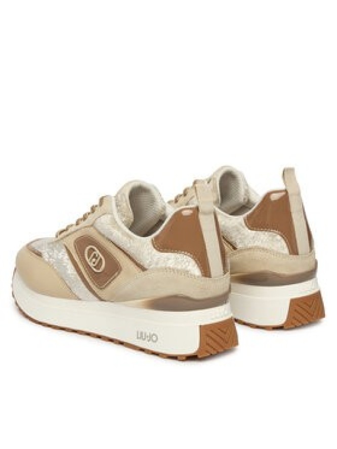 Liu Jo Sneakersy Maxi Wonder 97 BF6005 PX394 Beżowy