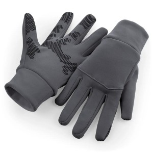 Gants de sport Softshell Gants de sport Softshell - Graphite Grey - S/M