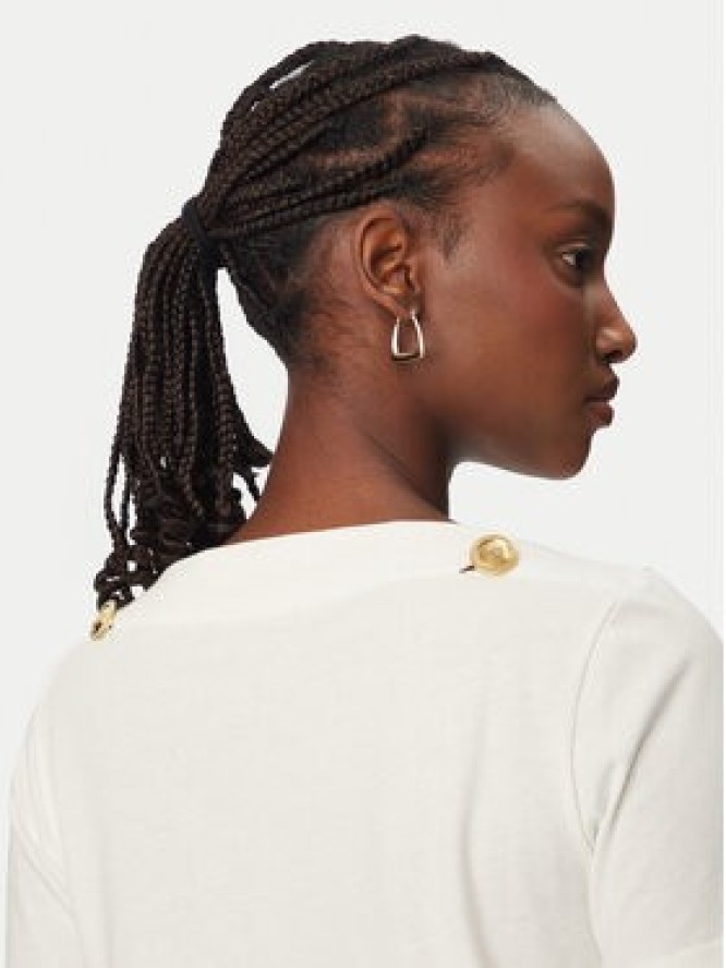 Rinascimento Bluzka CFC0128105003 Biały Regular Fit