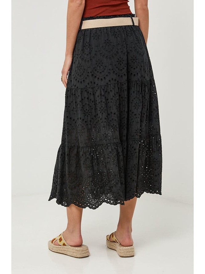 Lin Passion Lniana spódnica w kolorze czarnym rozmiar: 38/40